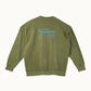 Sweat Retourné 712 Grammes - Kaki