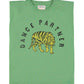 Sleeveless t-shirt shoulder pads - Green leopard
