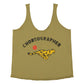Top v-neck - Olive green choreographer