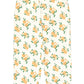 Trousers - Ecru Mustard Flowers