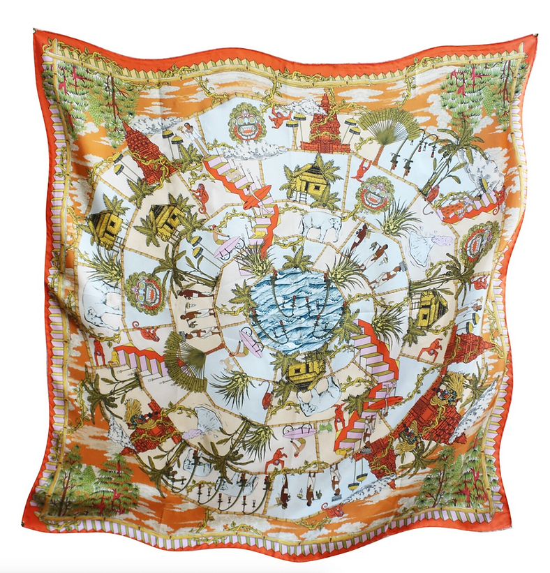 Foulard Makasih - Orange