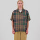 Chemise Cocktail Shirt Japanese Twill Check - Brown