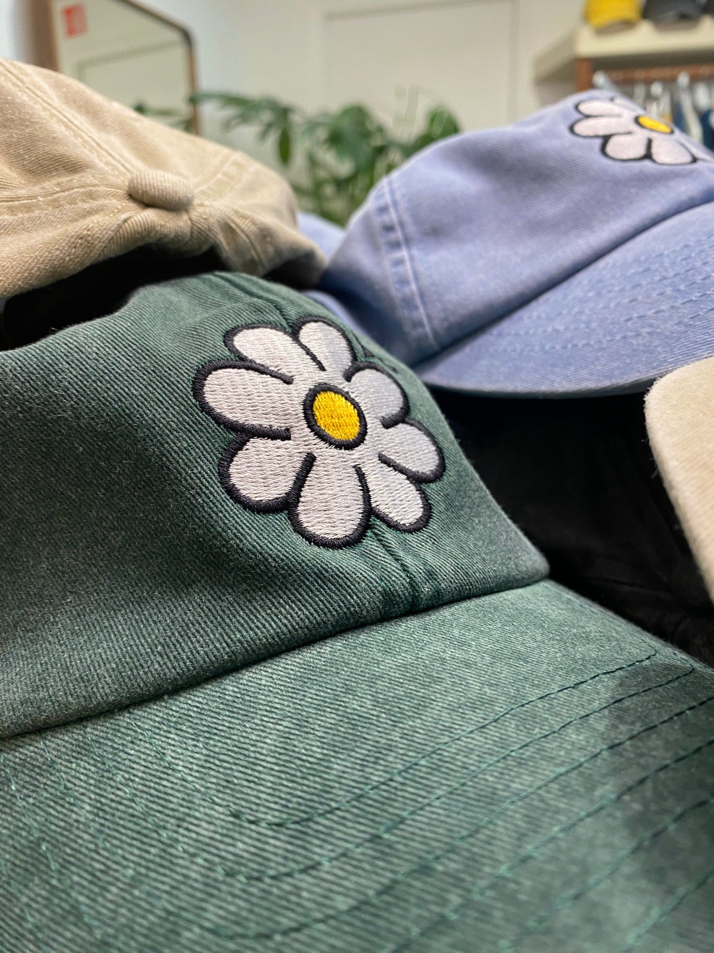 Casquette « Opening » wash green