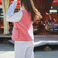 Veste sans manche Pepitko Pink