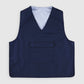 Mutant Disco Vest - Water Repellant Nylon Navy