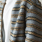 Cardigan Cameron Zip - Grey Stripes