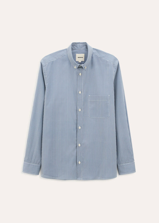 Chemise Curtis - Blue lake stripes