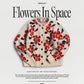 Cardigan Flower in Space - Cherry