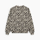 TNS logo Woman Sweatshirt - Zébra Print