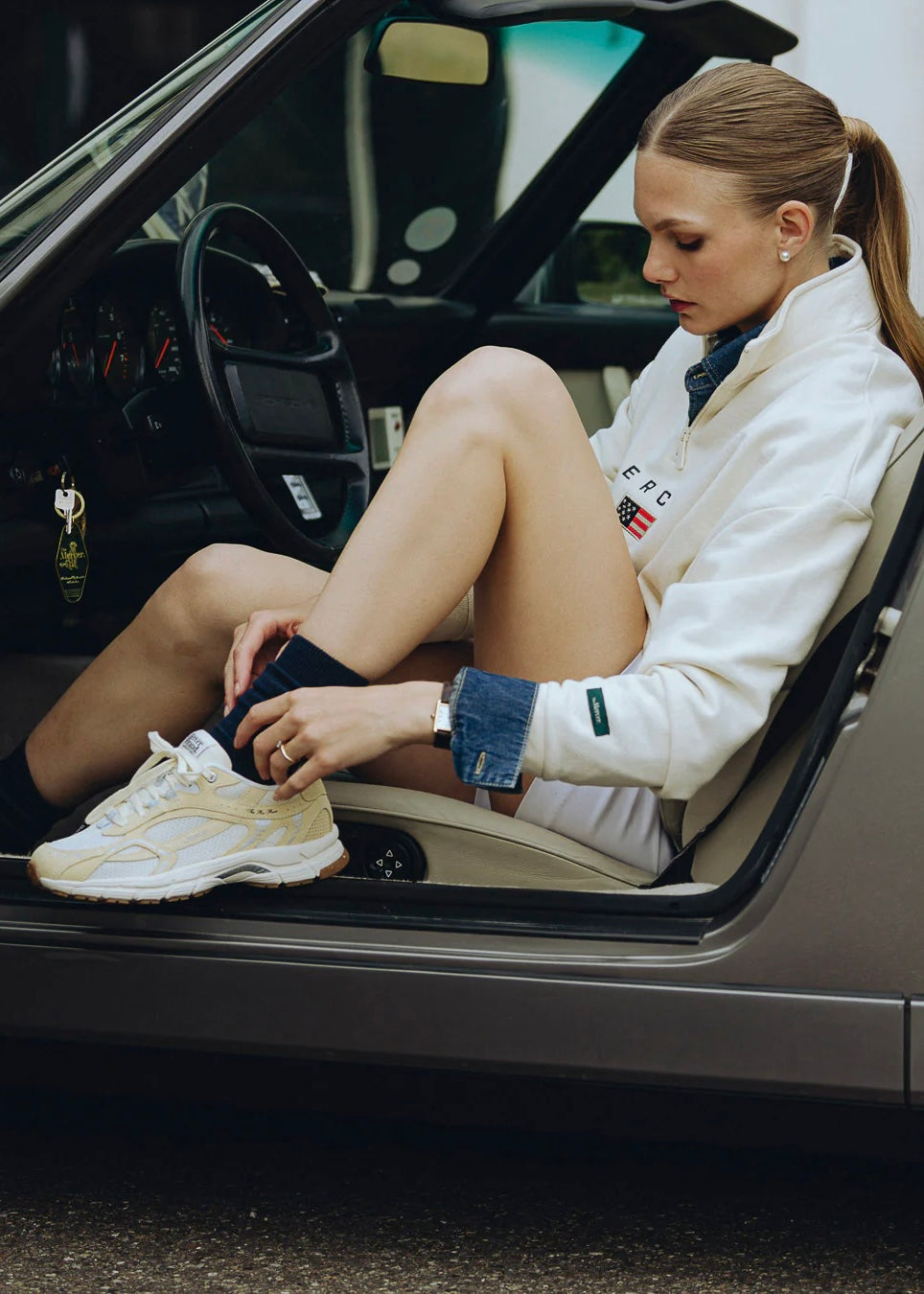 Re-Run Vintage Suede - Yellow