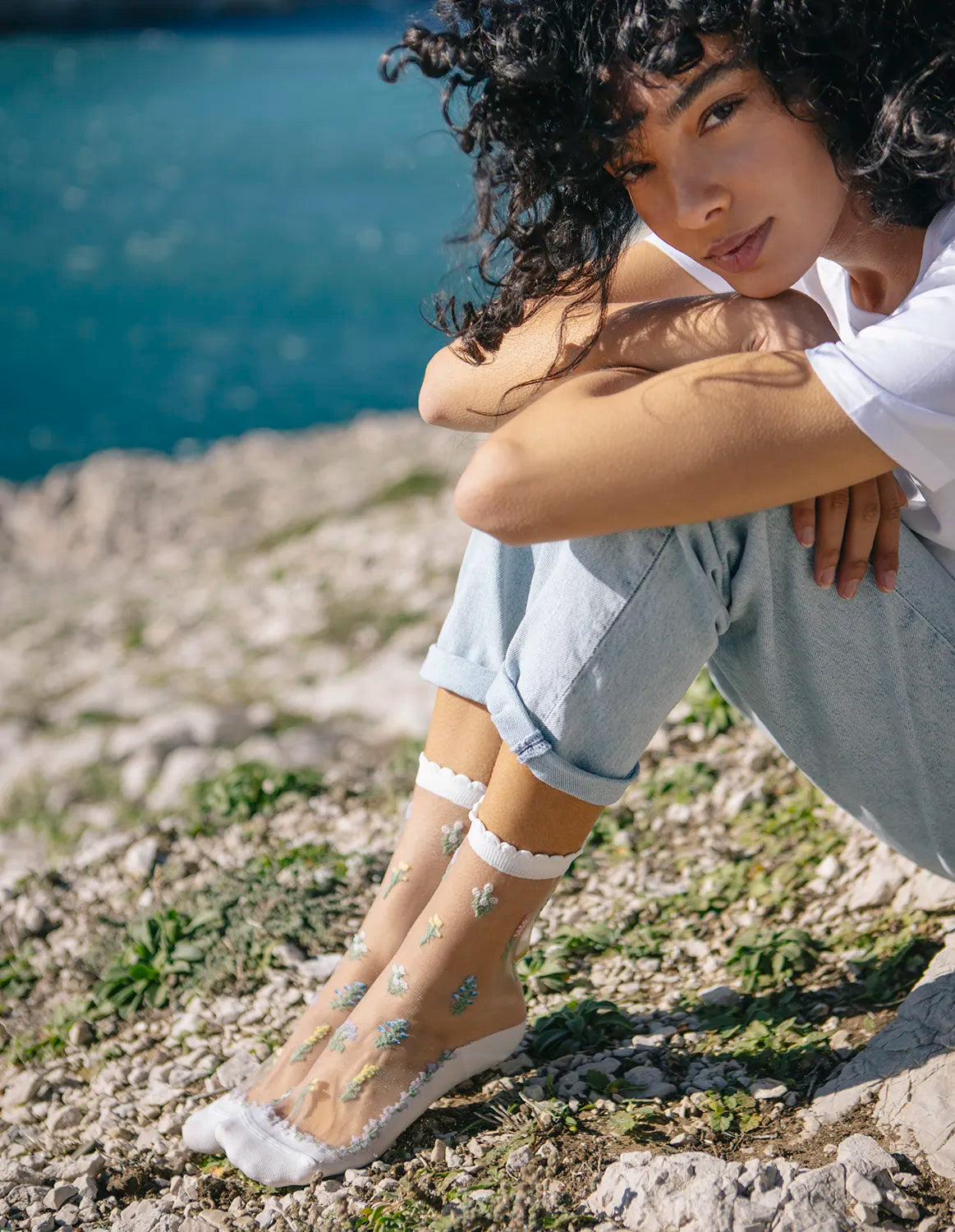 Chaussettes Fleurs des champs