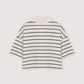 Acacia Woman Polo - Ecru Stripes