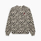 TNS logo Woman Sweatshirt - Zébra Print