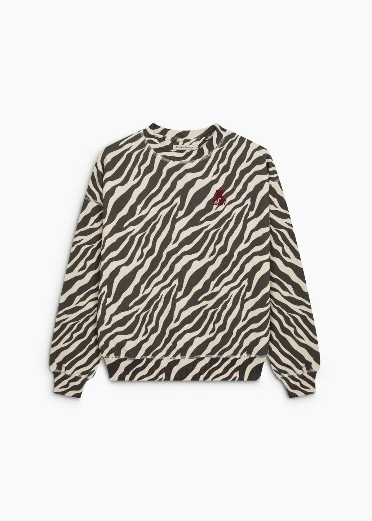 TNS logo Woman Sweatshirt - Zébra Print