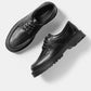 Pete Moc Toe - Black Leather