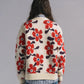 Cardigan Flower in Space - Cherry