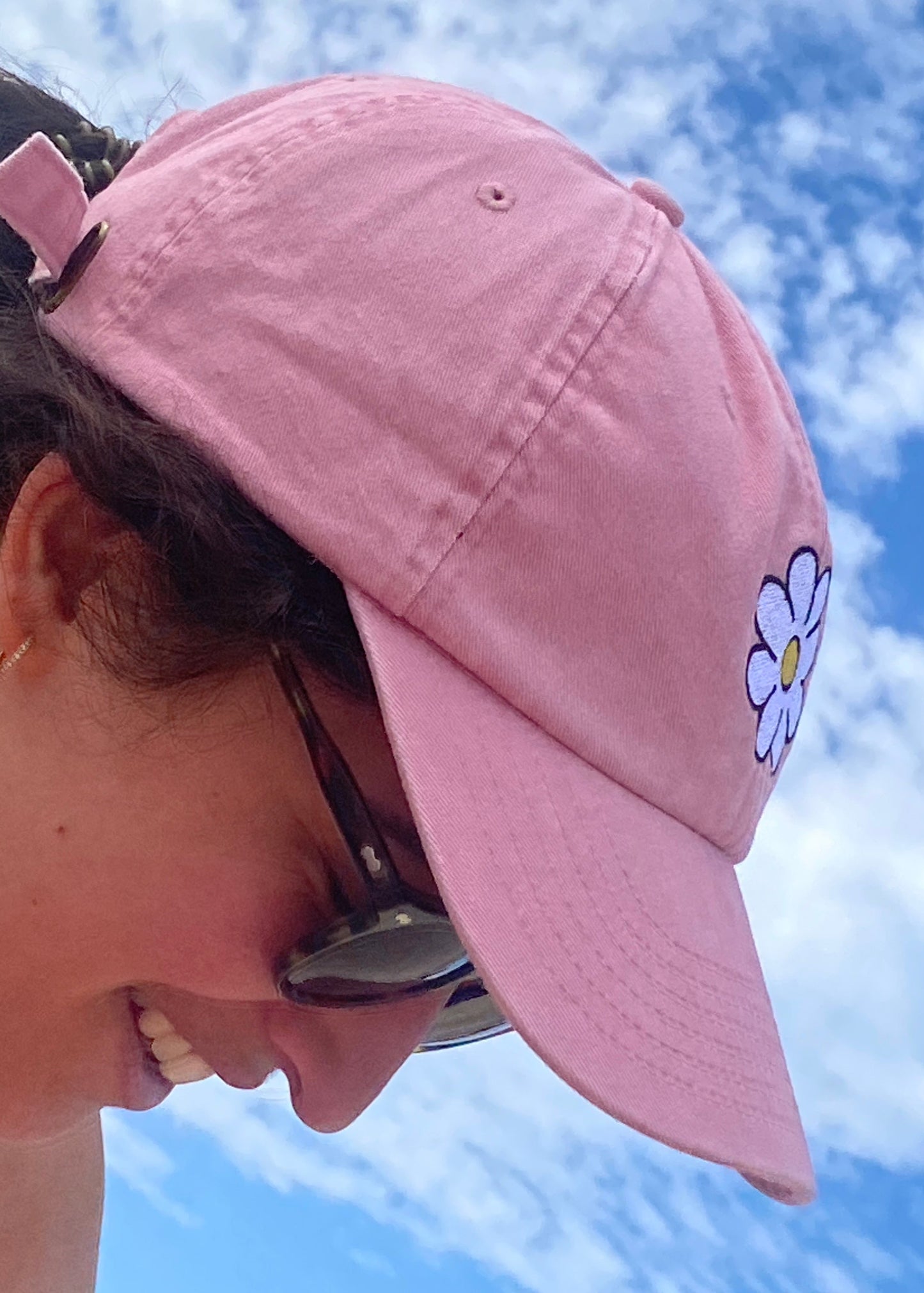Casquette « Opening » wash pink