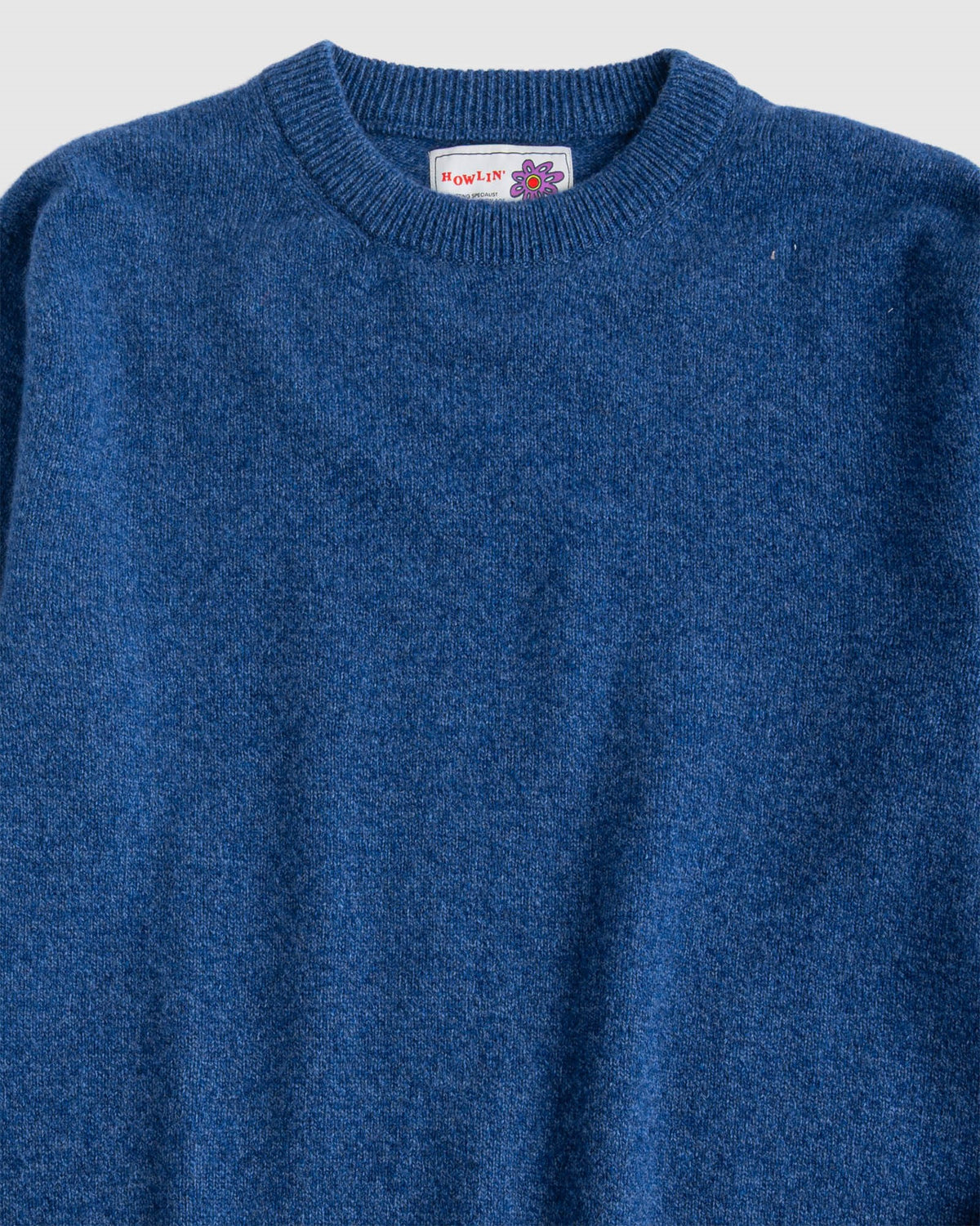 Pull Soft Poison Knit - Denim mix