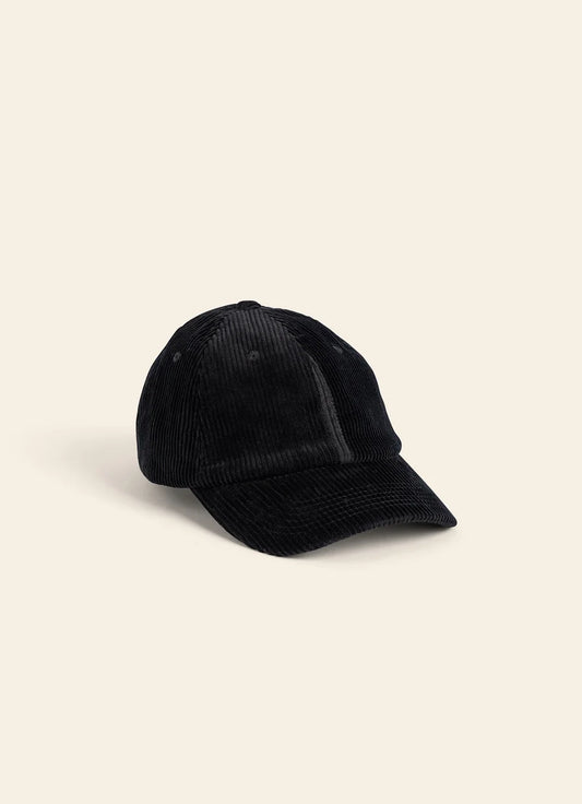 Casquette velours noir