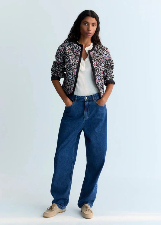 TNS Denim Regular Pant Mid Blue