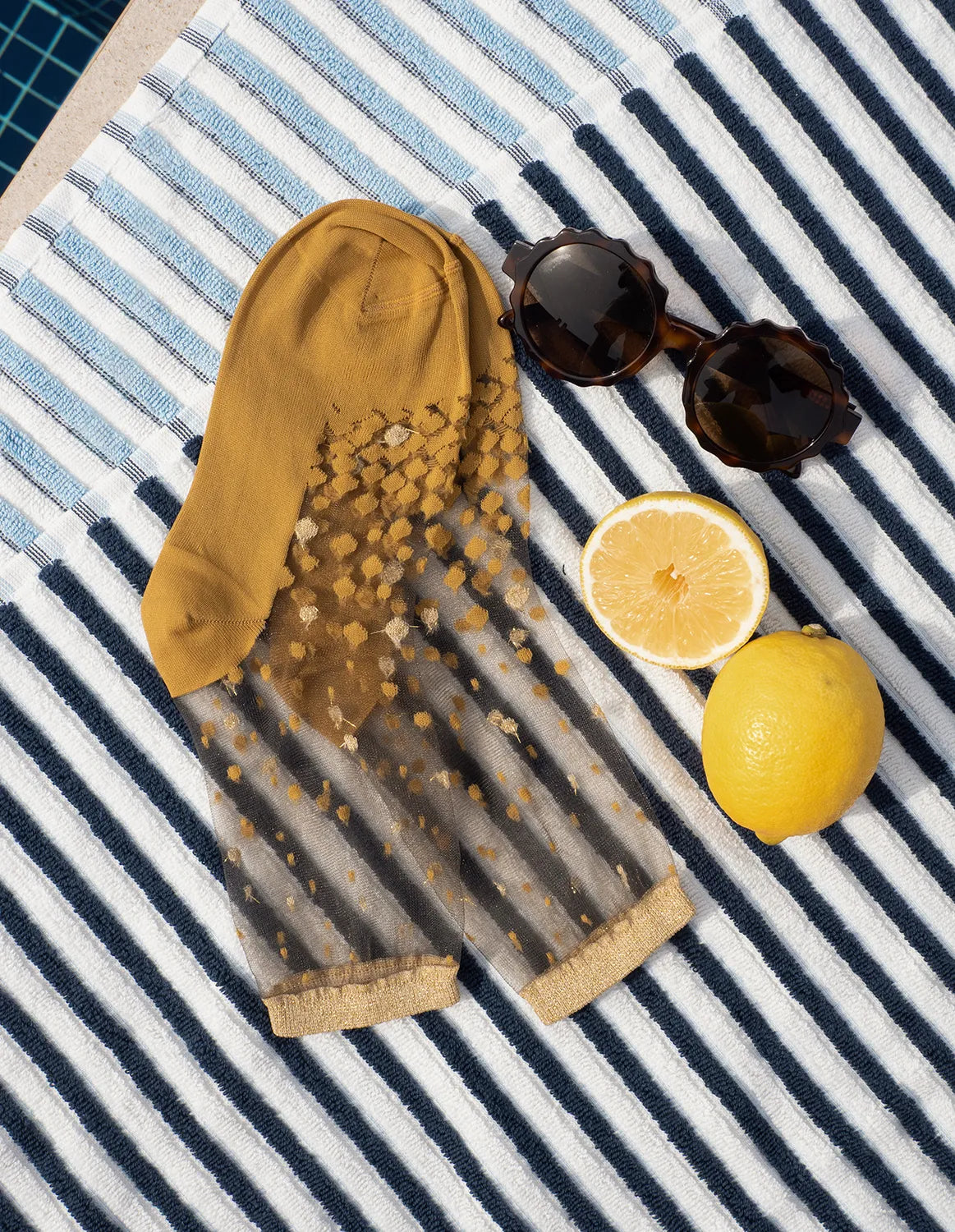 Chaussettes NakaMeguro - Ocre