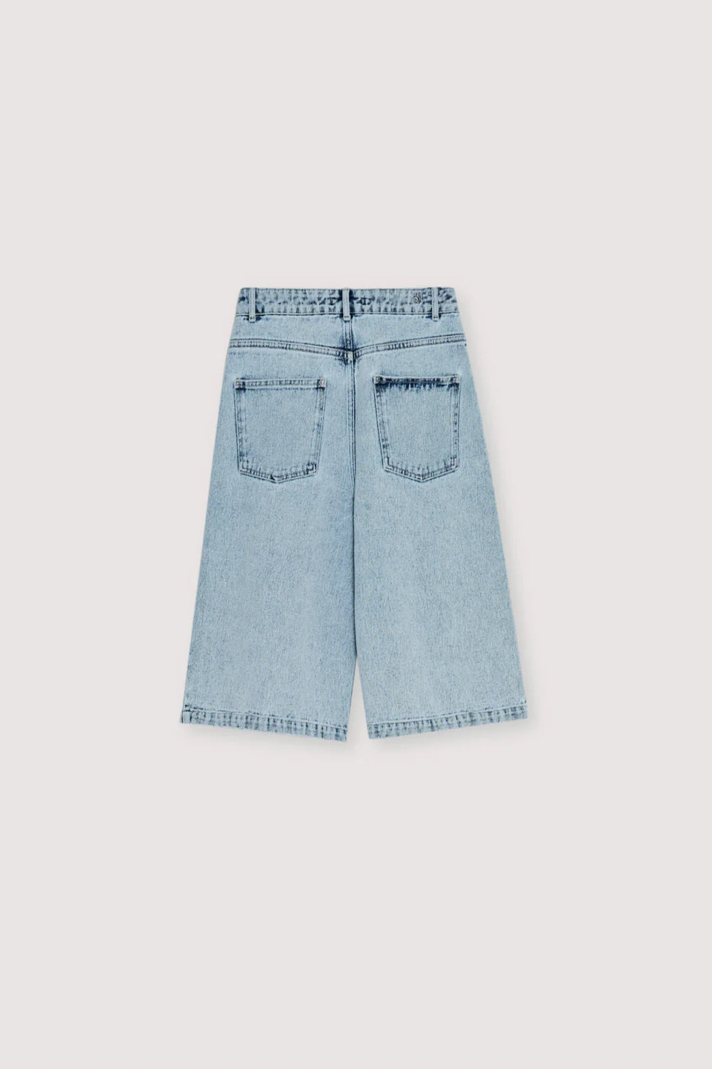 TNS Denim Woman Bermuda - Bleach Denim