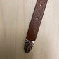 Ceinture tannage végétal marron 94657AS