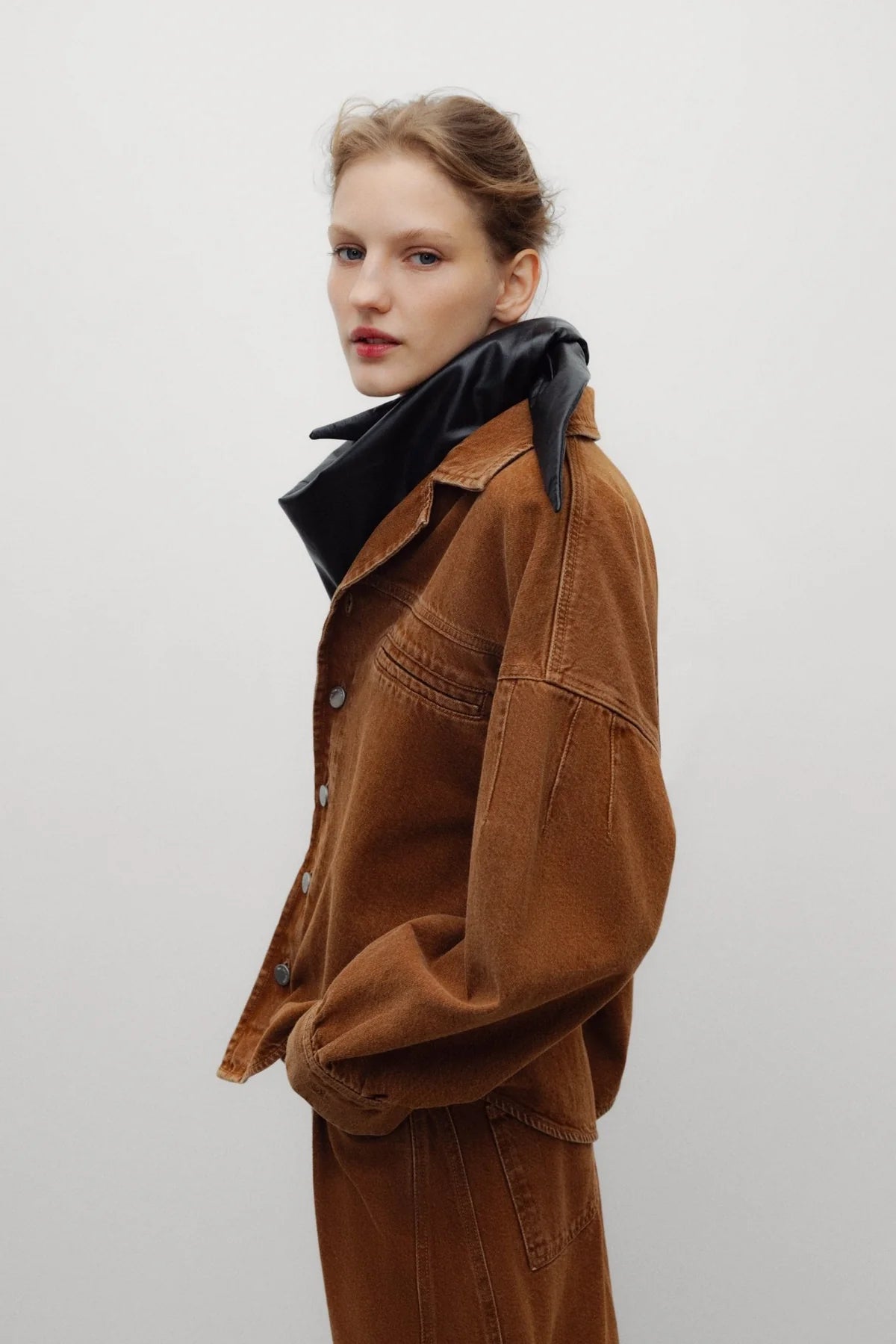 TNS Denim Woman Shirt - Hazel