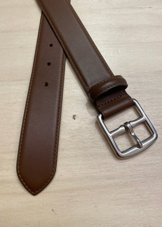 Ceinture Léna - Cacao boucle carré 94973S