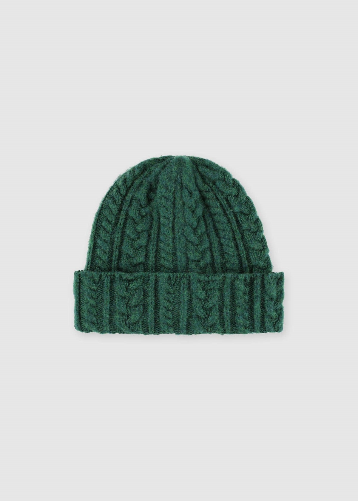 Cable Festival Hat - Green Dream
