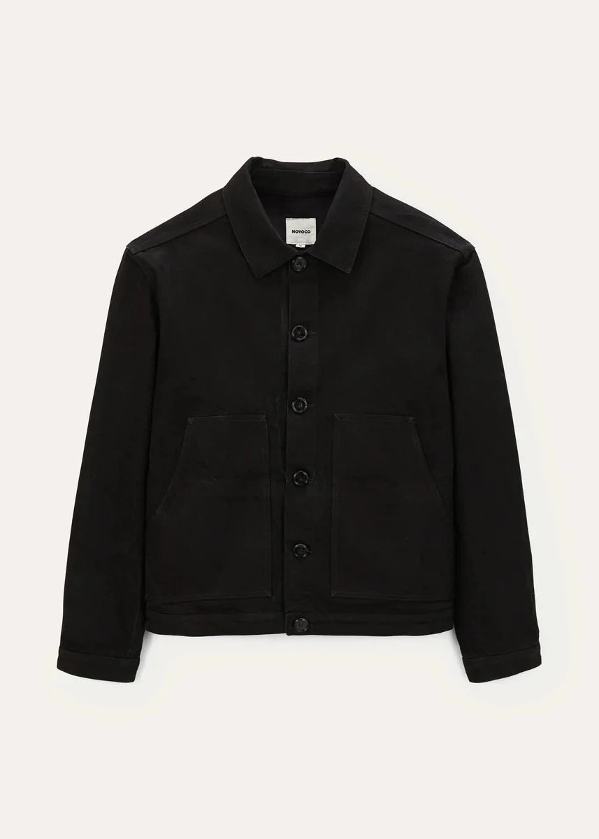 Veste Workwear Boxy Arizona - Denim Noir