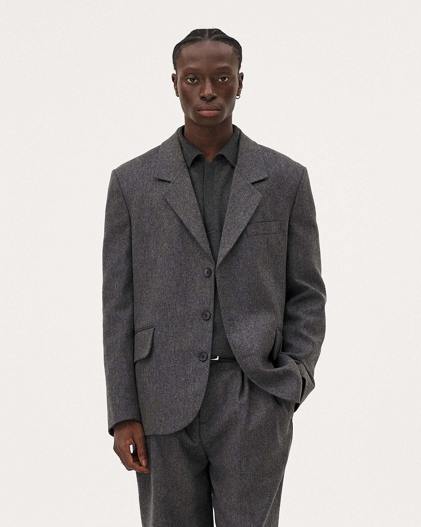 Veste de tailleur Olen - Slate