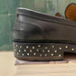 Mocassins noir semelle clous