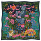 Foulard Noodle Land - Bleu marine