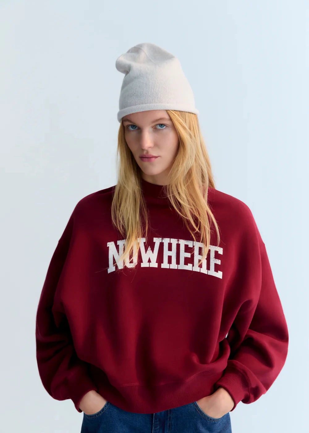 Nowhere Sweatshirt Plum