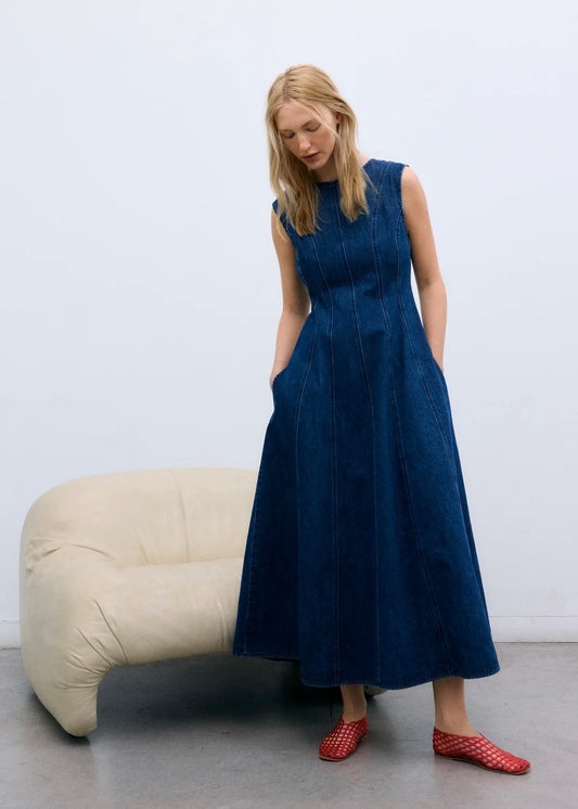 TNS Denim Dress - Indigo Denim