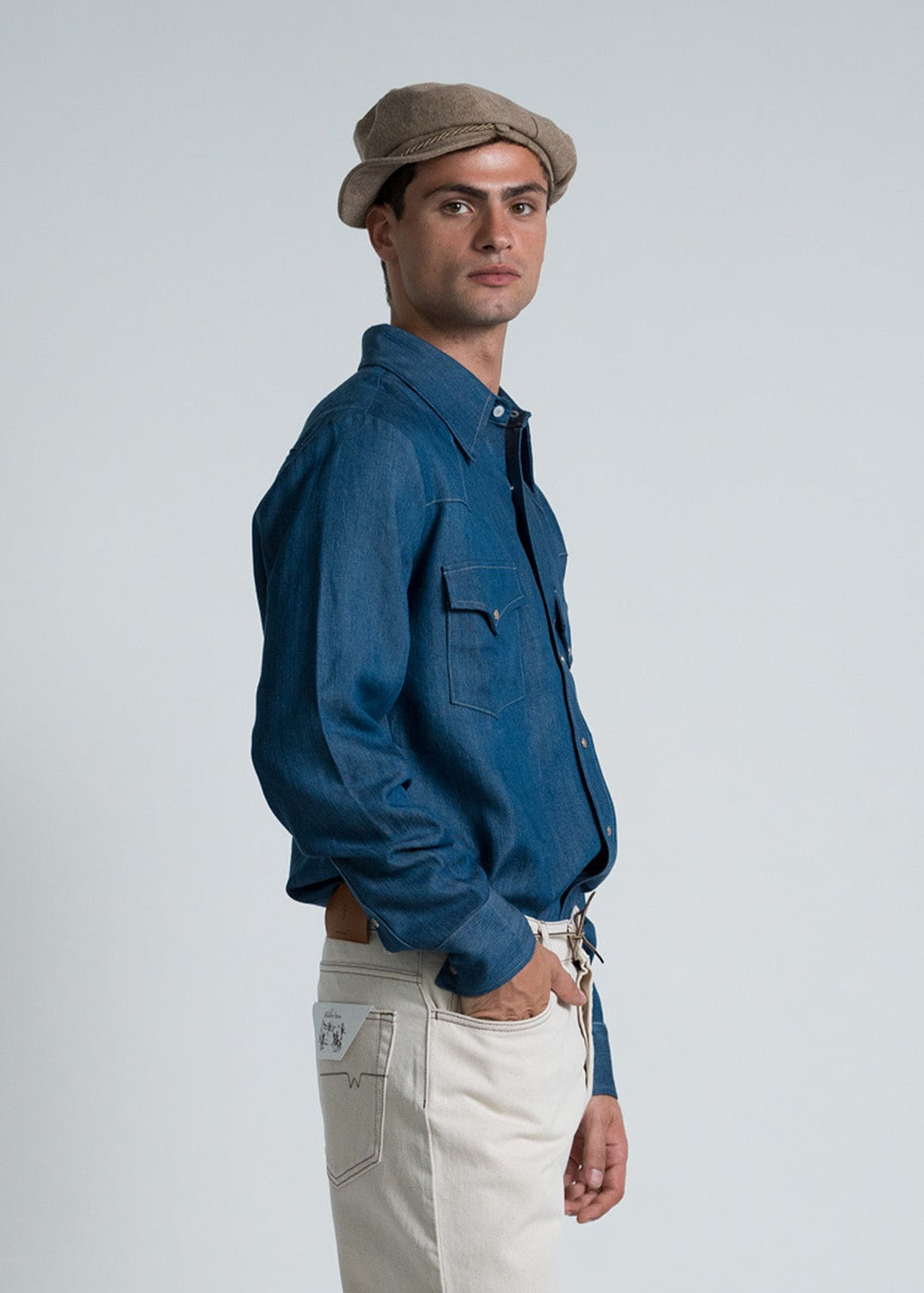 Chemise Rodeo - Blue Denim