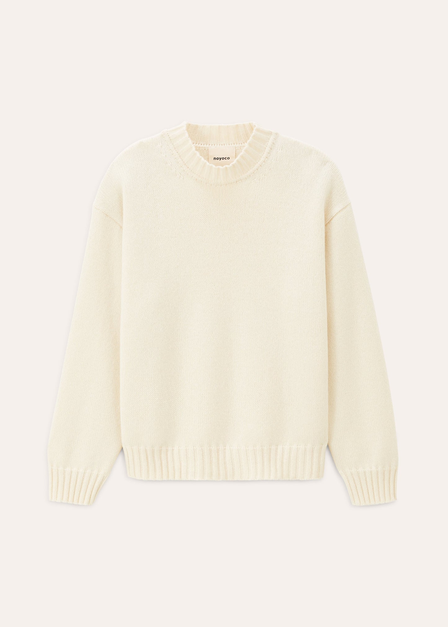 Pull col rond Miwa - Écru