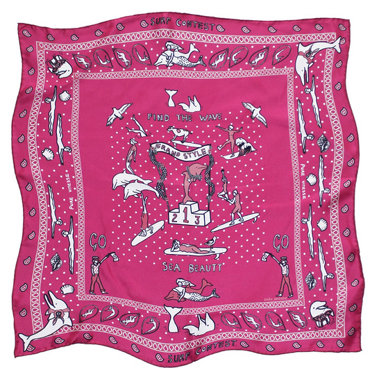 Bandana Sea Beauty - Fuchsia