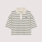 Acacia Woman Polo - Ecru Stripes