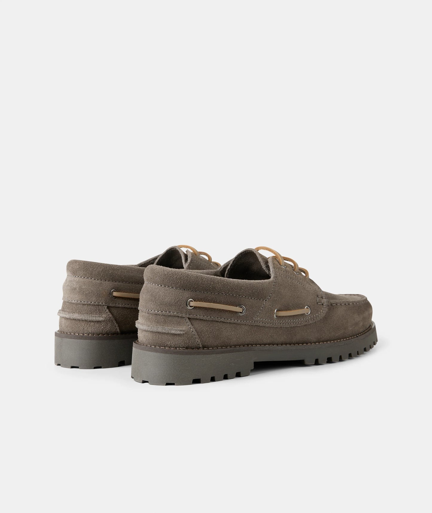 Ollie Boat Shoe - Truffle Suede