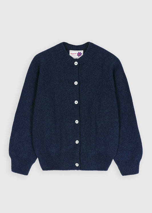 Cardigan Tall of The Knitted Age - Navy Dream