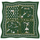 Foulard Sea Beauty - Vert