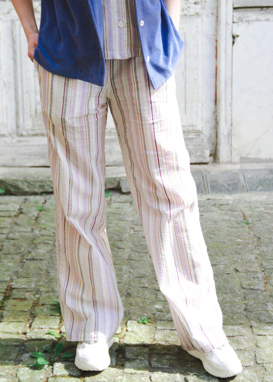 Pantalon Love Pants - Fantasy Violet Stripes