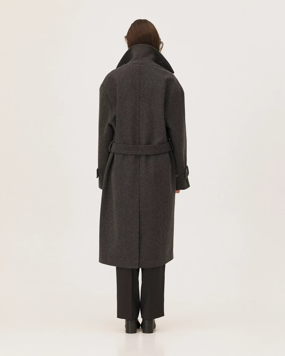 Manteau Verlaine - Anthracite