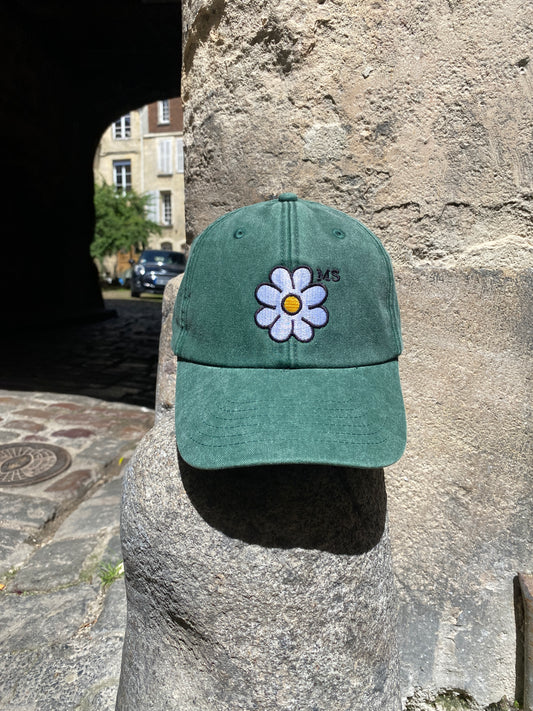 Casquette « Opening » wash green