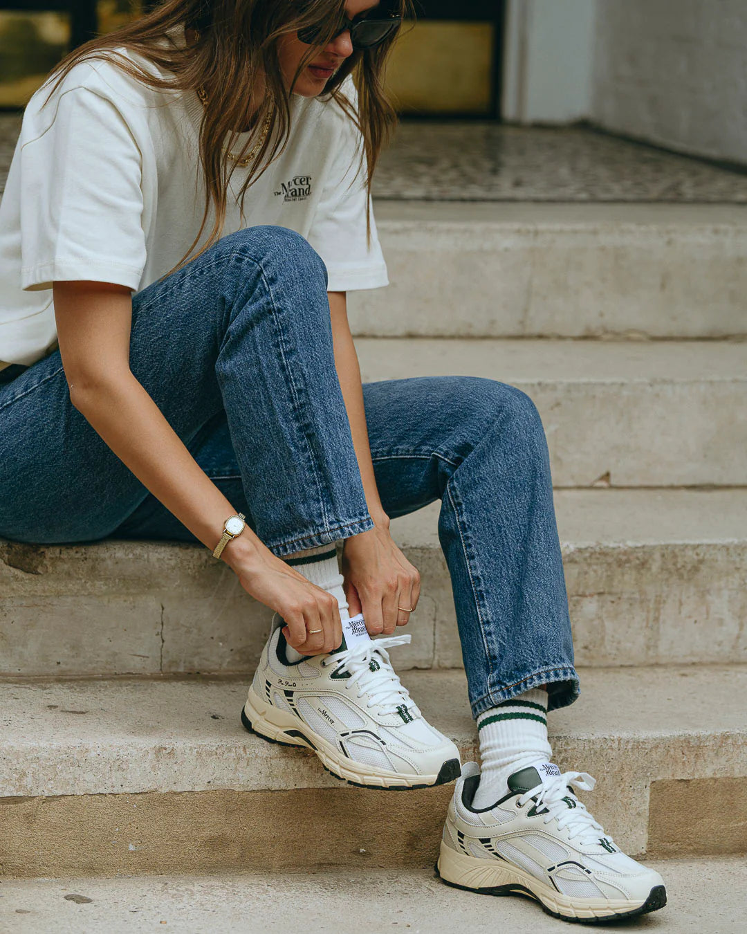 Basket Re-Run Nappa Off White