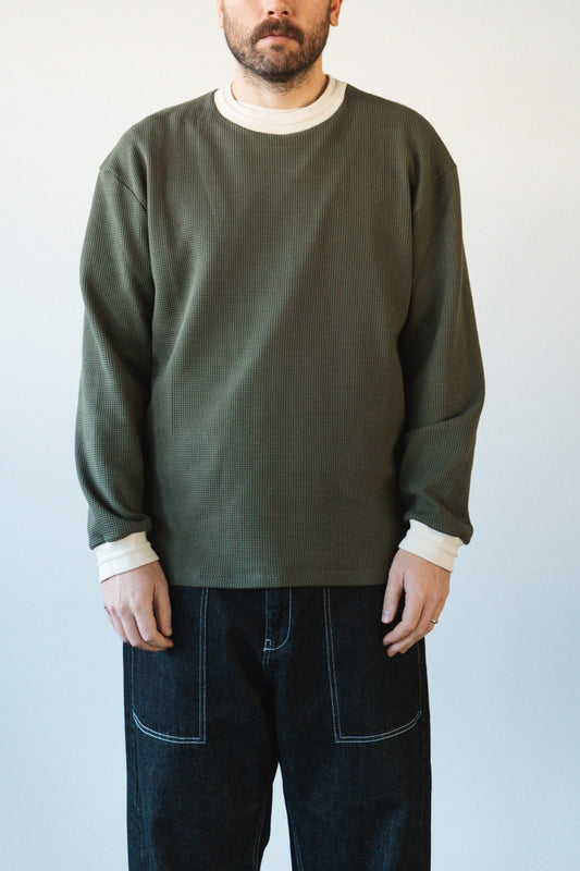 Sweat-shirt Steven - Army Green