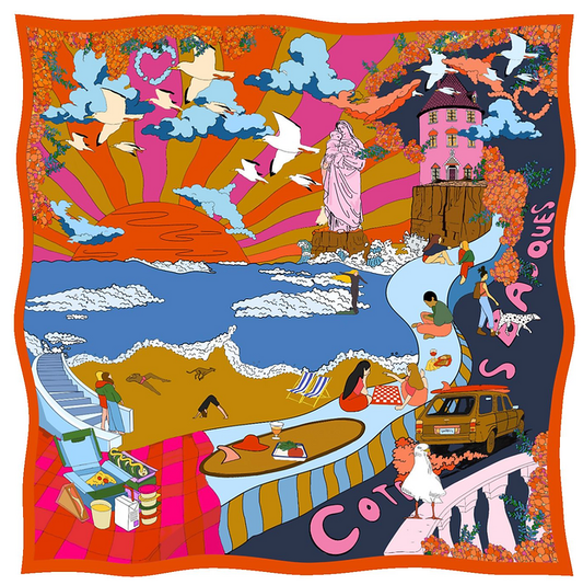 Foulard Côte des Basques