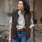 Veste sans manche Pepitko Dark Brown